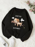 Black Dog "Just Do Nothing" Sweatshirt
