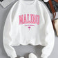 Malibu California White Sweatshirt