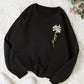 Black Daisy "Flower Love" Sweatshirt